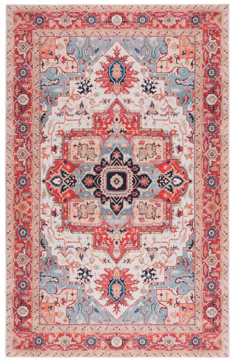 Safavieh Tucson TSN201B Beige - Rust | Rug Studio