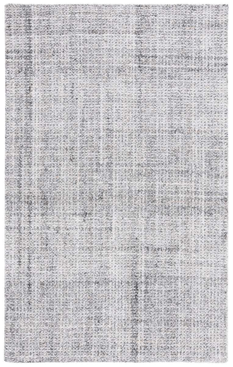 Light Grey Textured Rug Abstract ABT497F Light Grey | Rug Studio