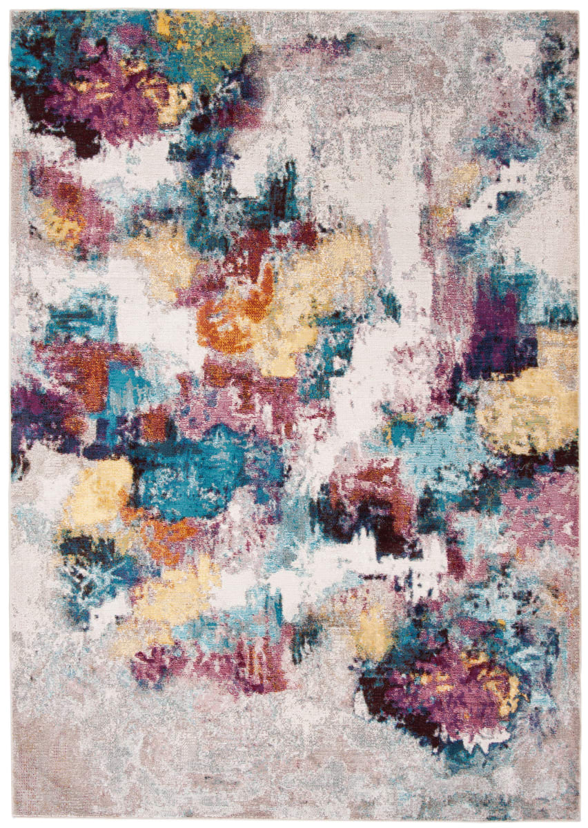 Safavieh Aria ARA165F Grey - Wine | Rug Studio