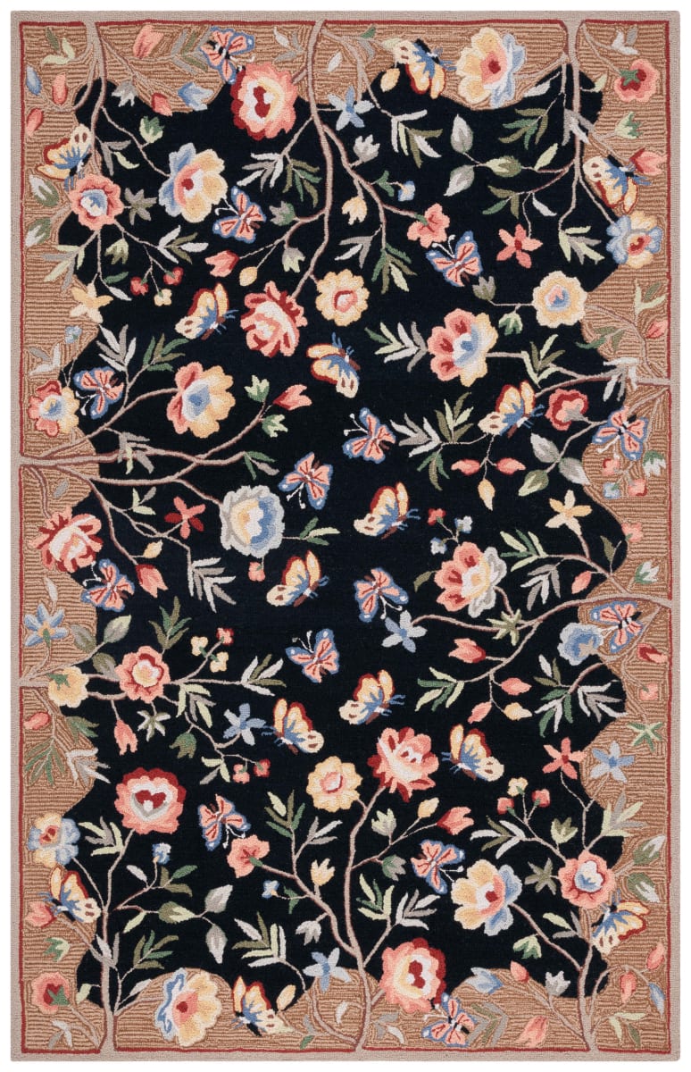 Safavieh Chelsea HK337Z Black - Brown | Rug Studio