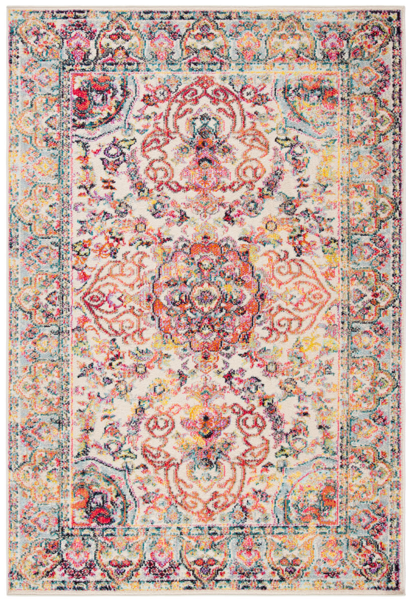 Madison MAD256A Ivory - Red | Rug Studio