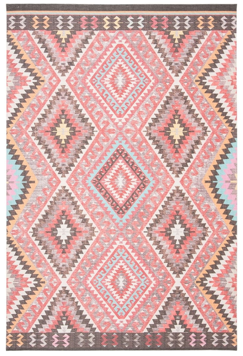 Red Gold Rug Safavieh Marbella Mrb644Q Red - Gold | Rug Studio