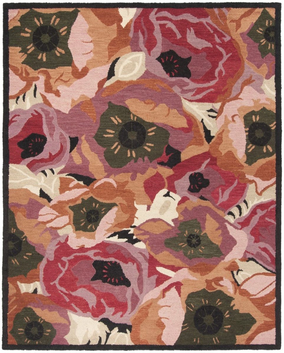 Popy Rugi Poppy Msr4872A Red | Rug Studio