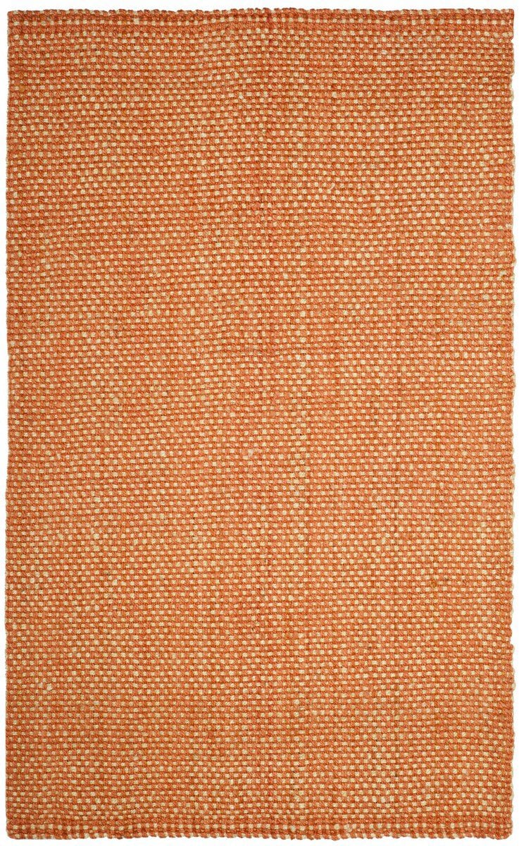 Natural Fiber Nf262B Rust - Natural | Rug Studio