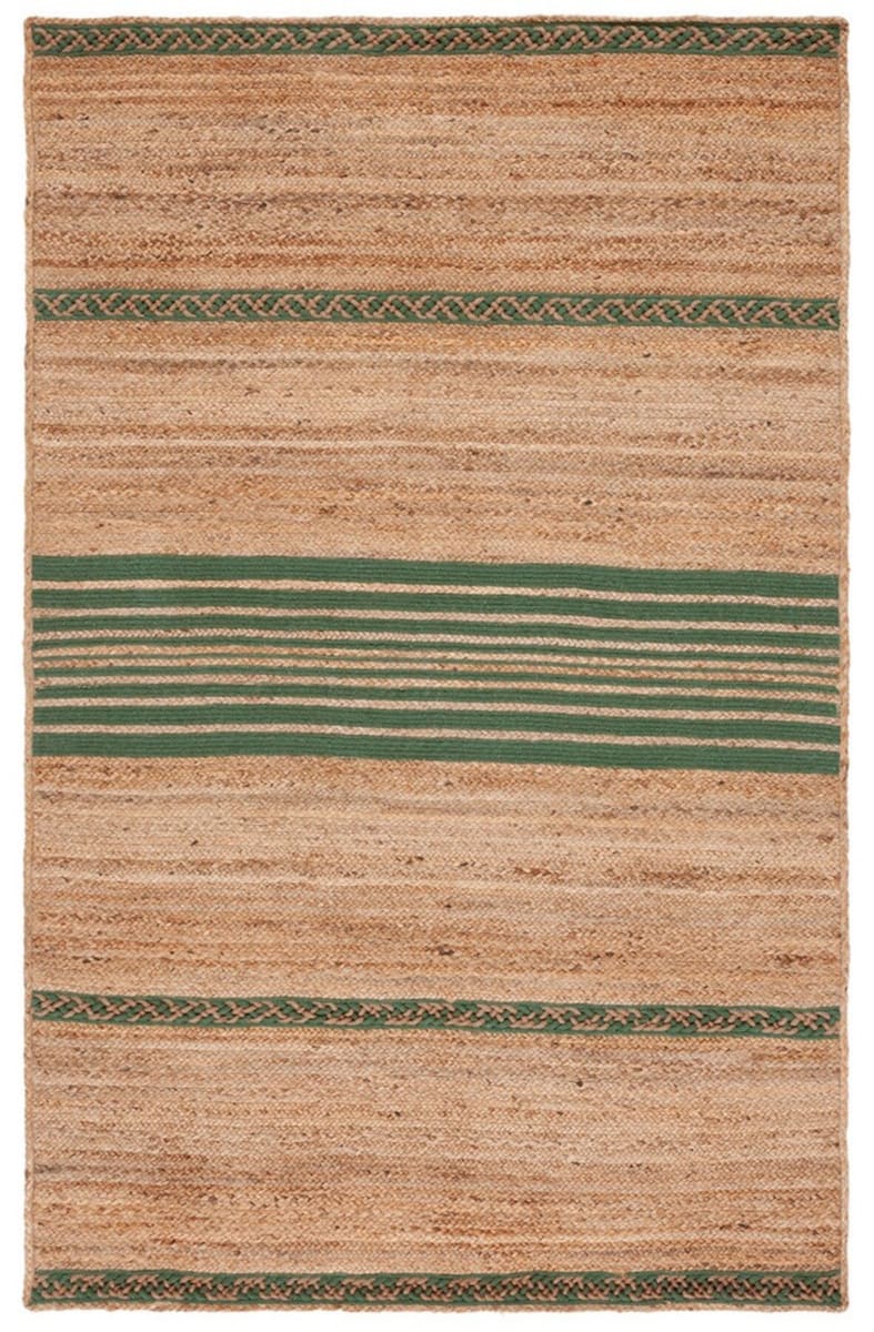 Safavieh Natural Fiber Nfb262Y Natural - Green | Rug Studio