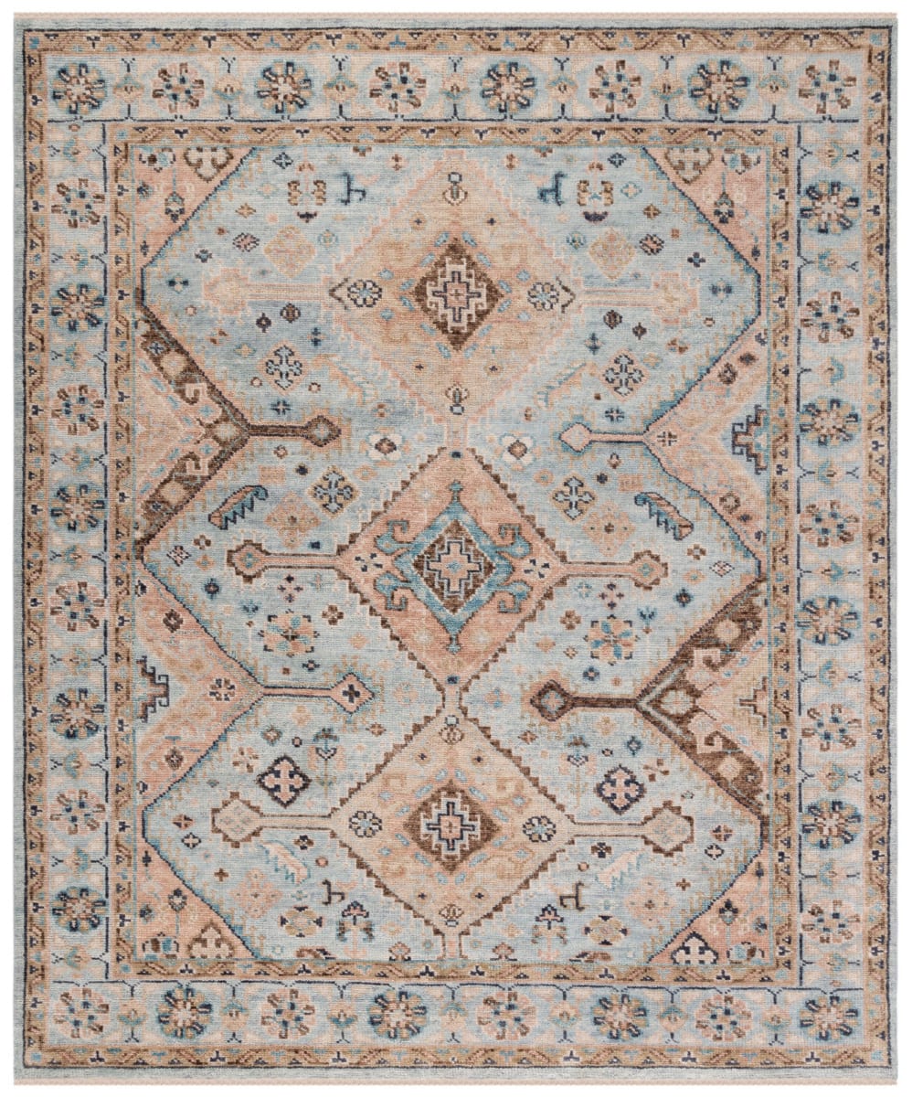 Bt127 Rug Samarkand SRK127L Light Blue - Beige | Rug Studio