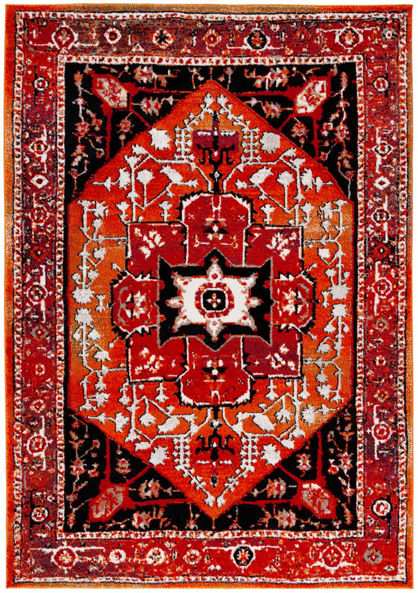 Safavieh Vintage Hamadan Vth259P Red Orange Rug Studio