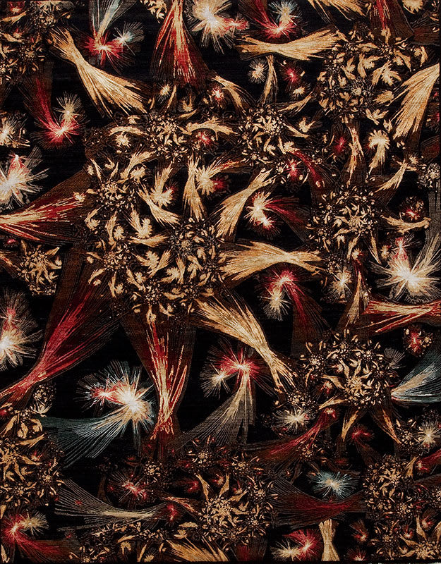 Samad Art Tec Shooting Star Black Clearance Rug Studio