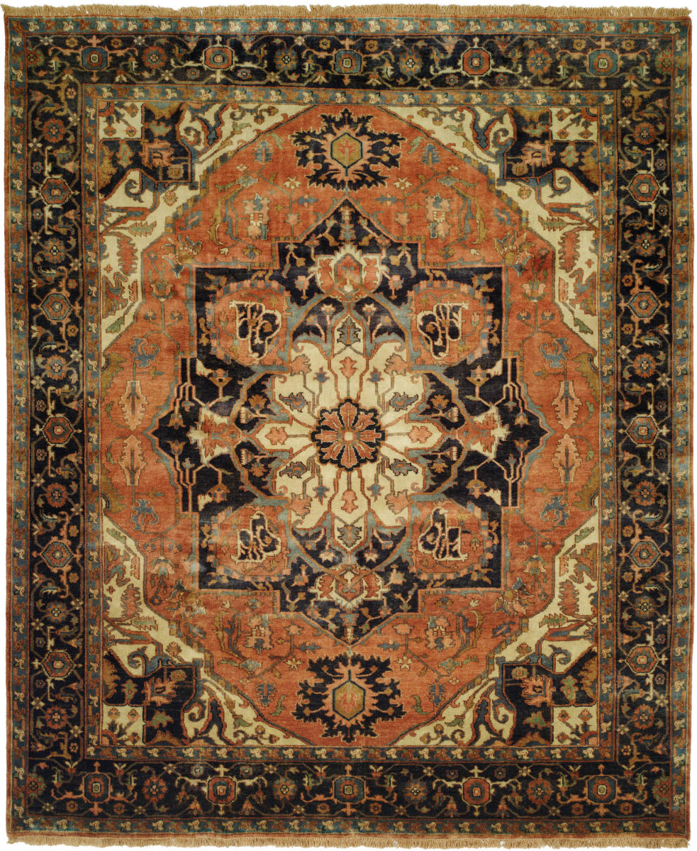 Shalom Brothers Jules Serapi Js 554 Antique Wash Finish Rug Studio