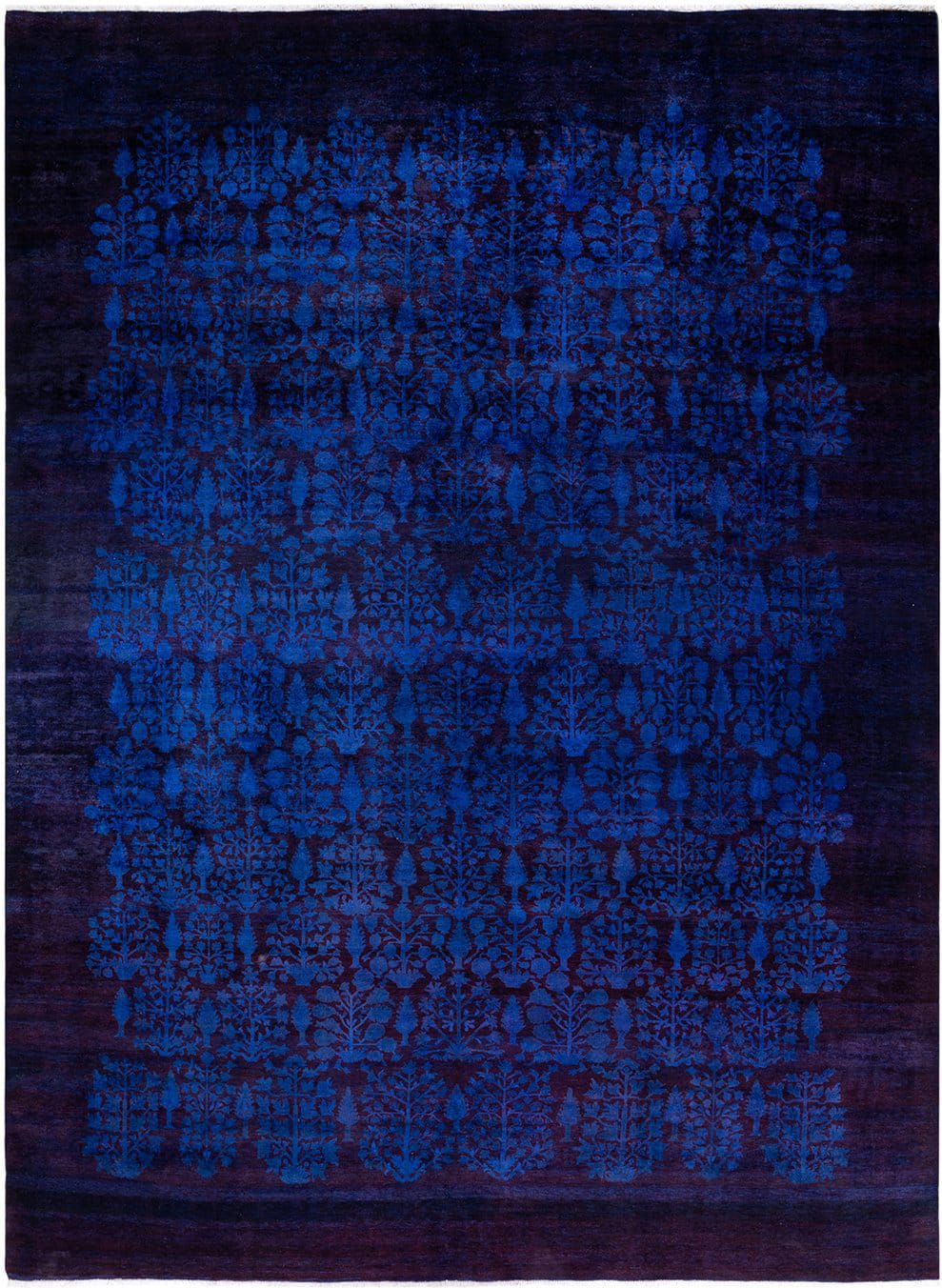 Solo Rugs Fine Vibrance M145747 Purple Rug Studio