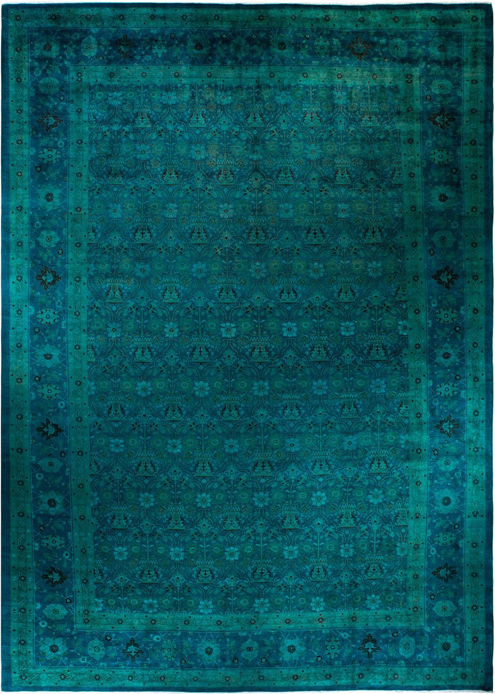 Solo Rugs Vibrance M1517-28 Blue | Rug Studio