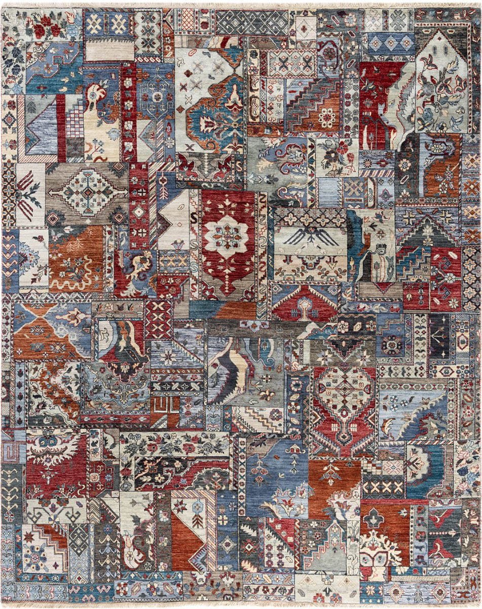 Solo Rugs Patchwork M5799-28 | Rug Studio