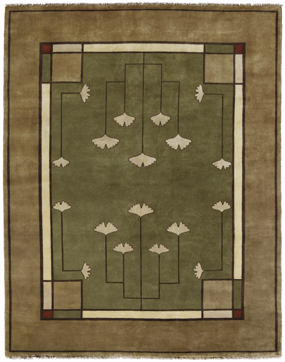 Southwest Looms Arts and Crafts PC-21B Sage Green | Rug Studio