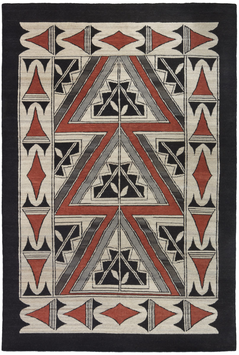 Southwest Looms Santa Fe SF-08 Black Hills | Rug Studio