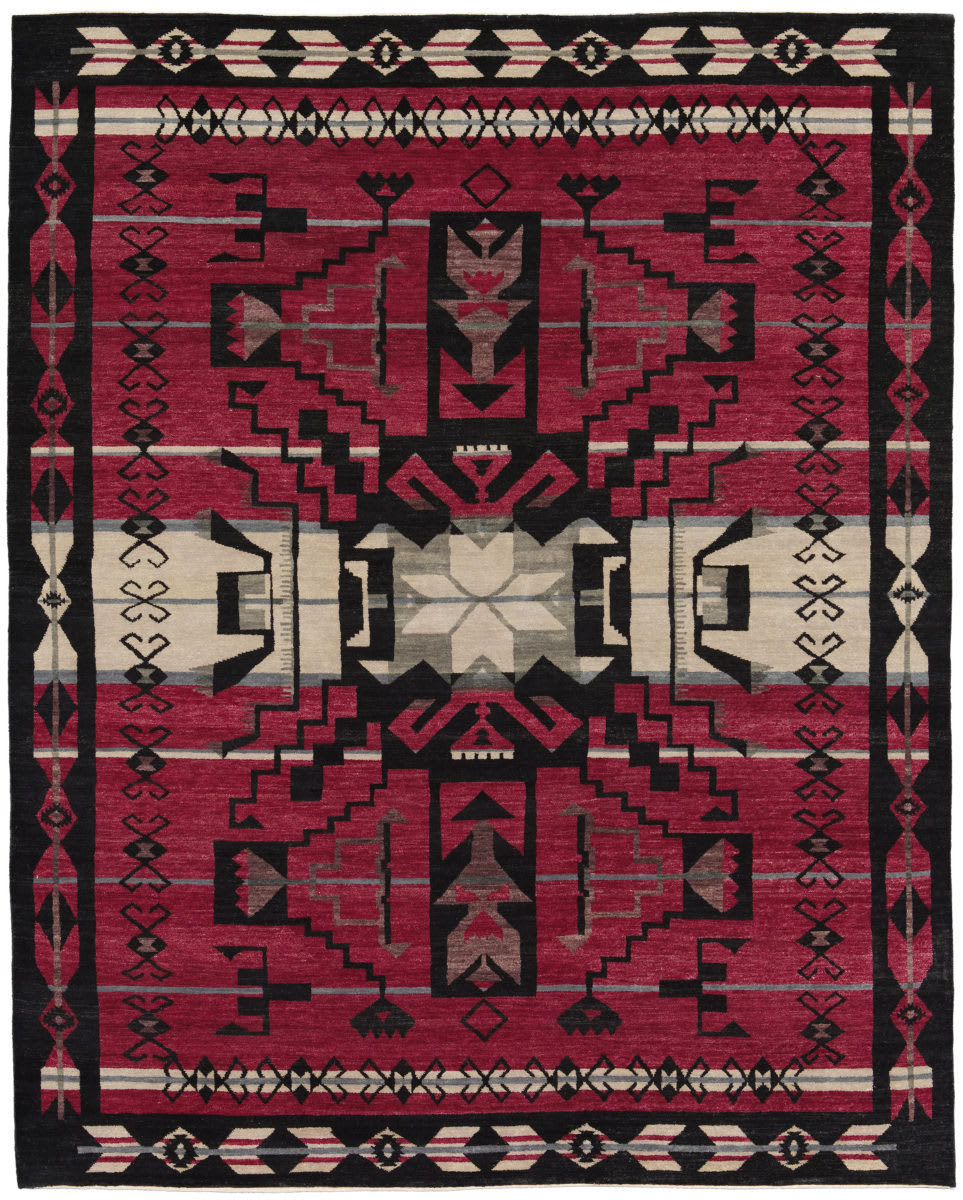 Southwest Looms Pendleton Reserve SW10 Storm Cardinal Rug Studio