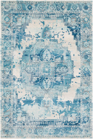 Blue Silk At Rug Studio