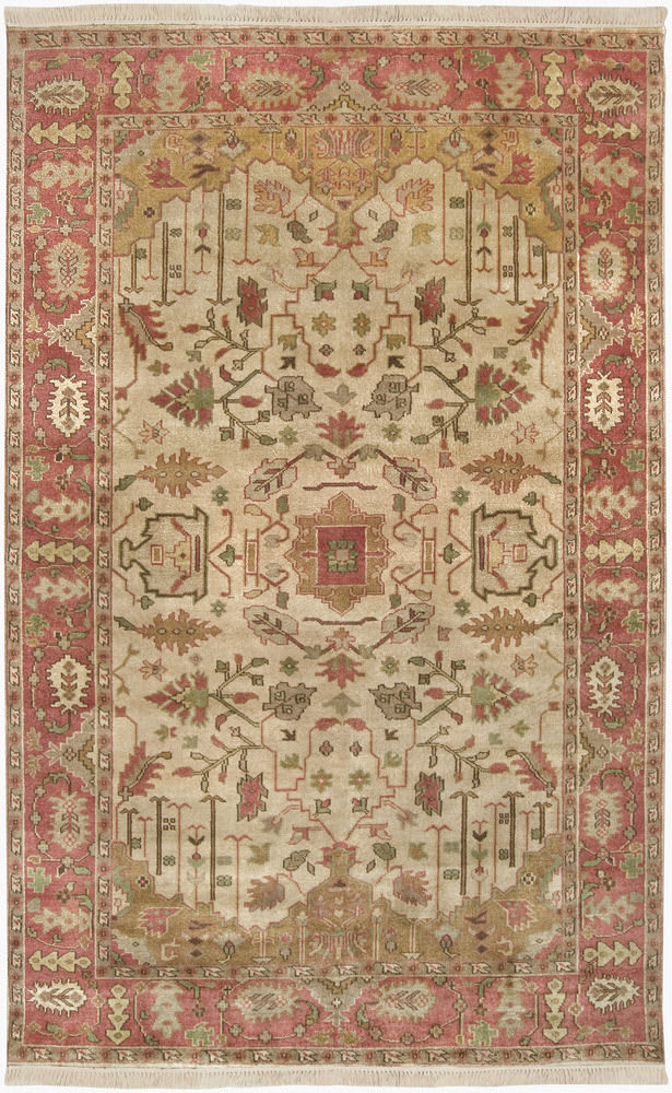 Tiwari Home 9' x 13' Persian Dreams Brown and Gray Hand Tufted