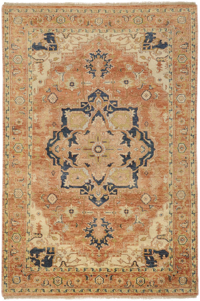 Surya Zeus Zeu 7805 Rust Area Rug