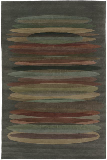 Tibet Rug Company 100 Knot Premium Tibetan Tall Stack Grey | Rug Studio