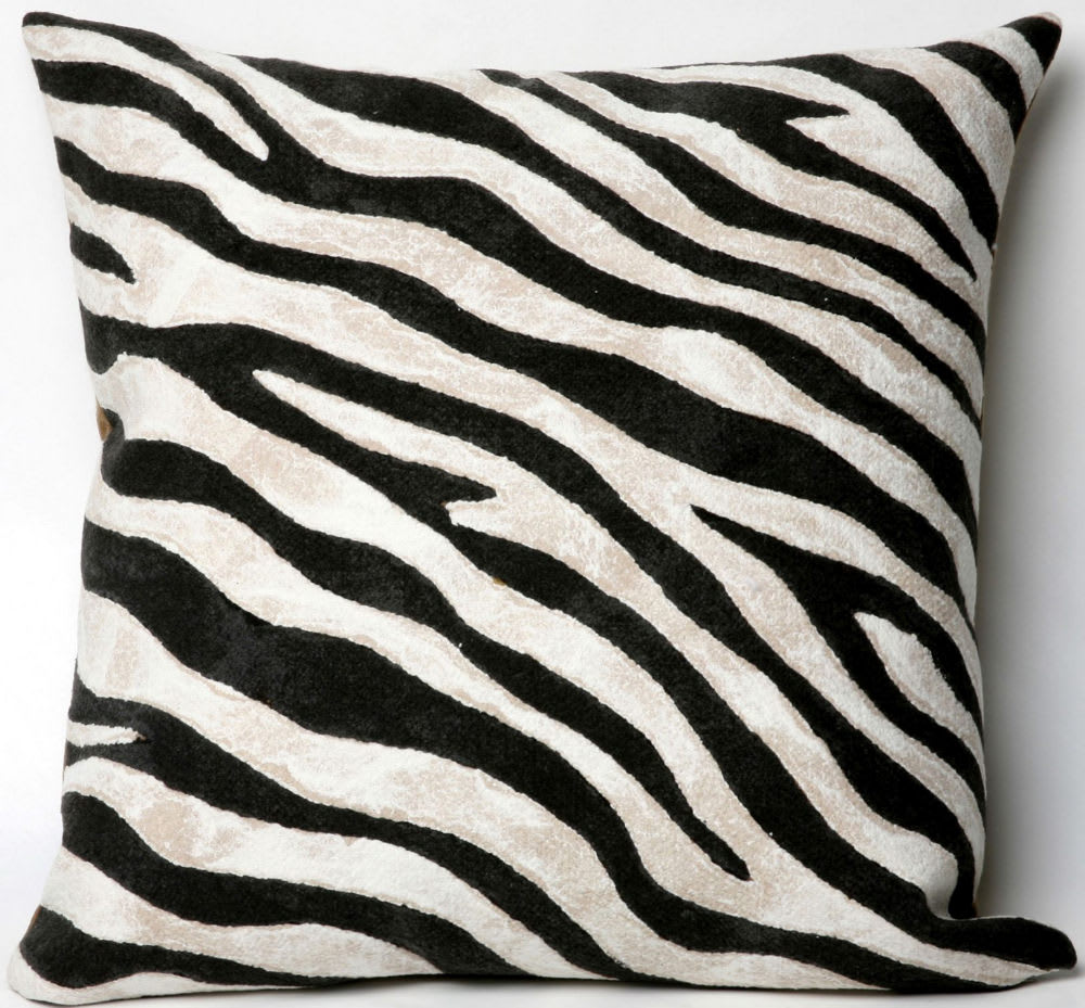 zebra pillow