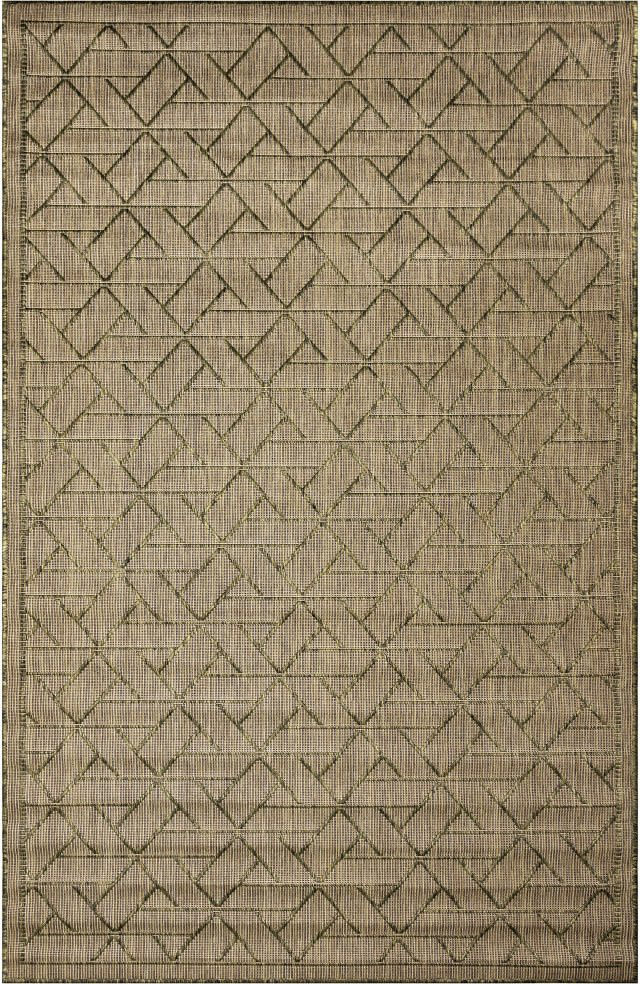 Trans-Ocean Carmel Pyramid 849606 Green | Rug Studio