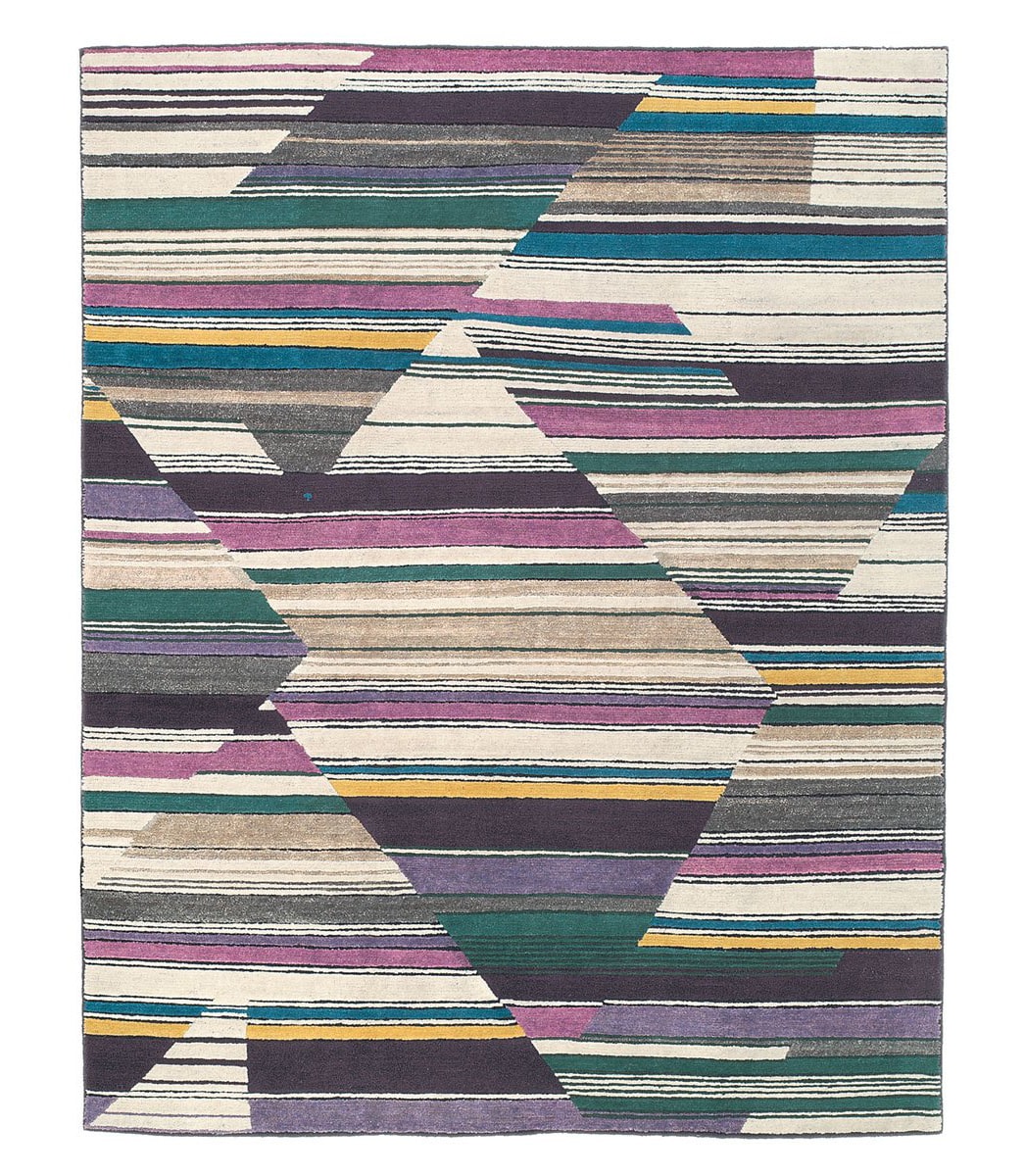 Tufenkian Lama Abstract Fall Color Area Rug Clearance 81228