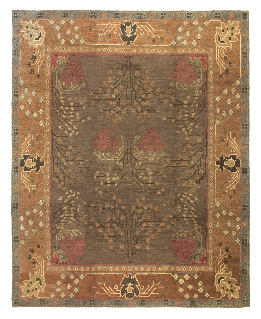 Tufenkian A Donegal Branches Tree Rose Rug Studio