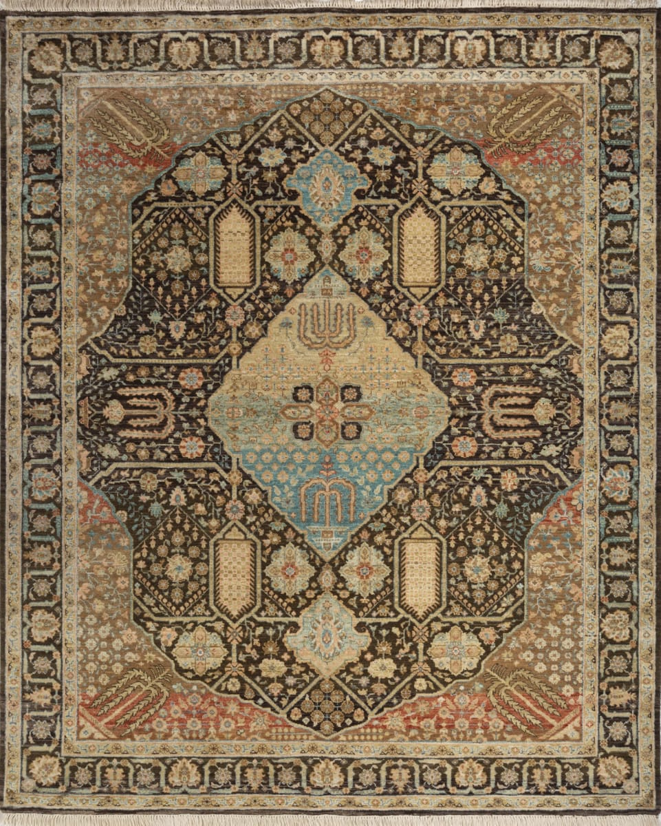 Vestiges Someplace In Time EA-3123 Cola - Cocoa Brown | Rug Studio
