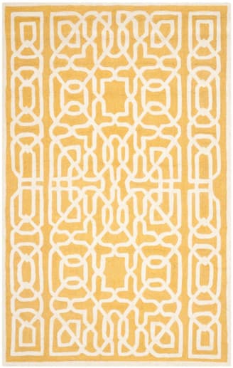 Safavieh Cambridge Cam570q Gold - Ivory | Rug Studio