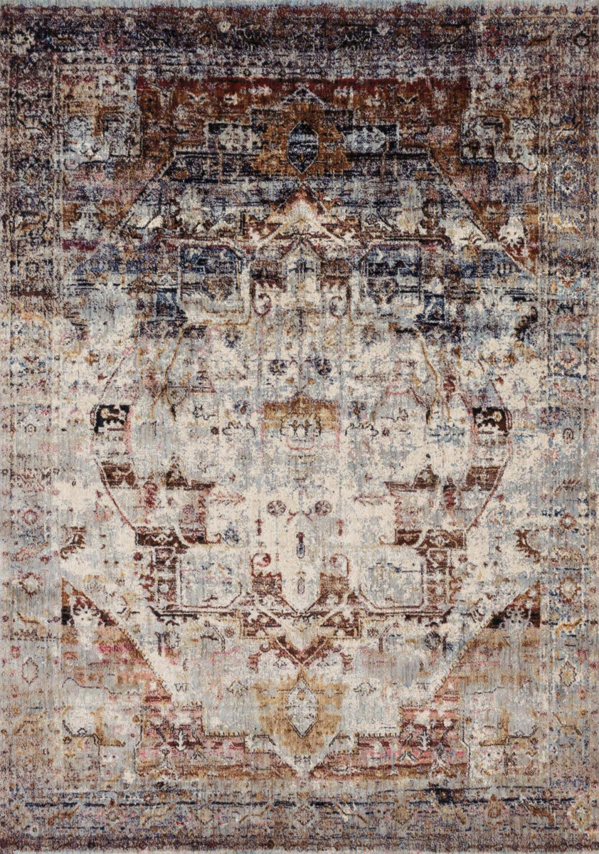 Loloi Anastasia Af-08 Slate - Multi Clearance | Rug Studio