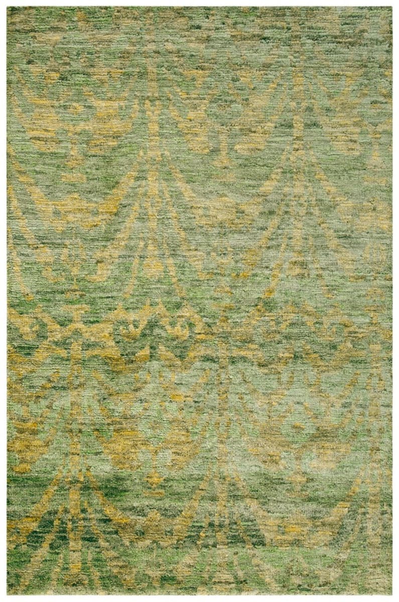 Safavieh Bohemian Boh631a Green Gold Rug Studio