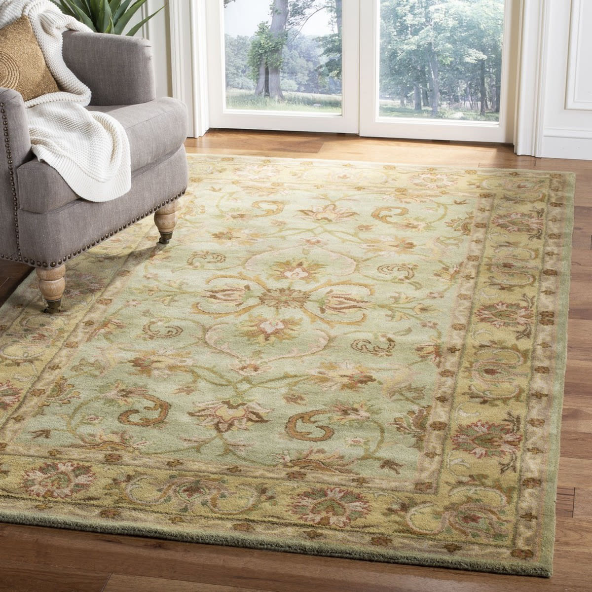 Safavieh Heritage HG811A Green - Gold | Rug Studio