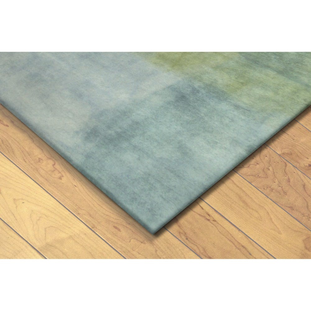 Trans-Ocean Piazza Watercolors 728304 Breeze | Rug Studio