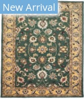 Capel Keshan Persia 2605 Green Gold Area Rug