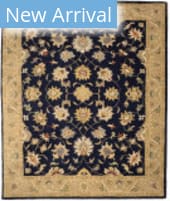 Capel Keshan Persia 2605 Navy Taupe Area Rug