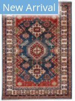 Capel Landis Kazak 3923 Century Blue Area Rug