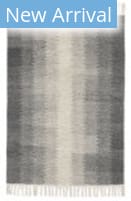 Dash and Albert Ronan Ikat Woven Grey Area Rug