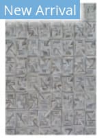Exquisite Rugs Natural Hide Hand Stitched 2172 Silver - Multi Area Rug