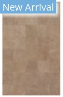 Exquisite Rugs Leather Suede Hand Stitched 2185 Beige Area Rug