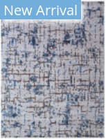 Exquisite Rugs Antolini Hand Loomed 2510 Ivory - Blue Area Rug