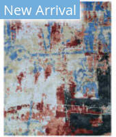 Exquisite Rugs Antolini Hand Loomed 2622 Ivory - Blue Area Rug