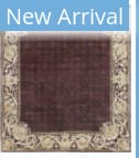 Exquisite Rugs Contemporary Hand Made 4242 Eggplant - Multi Area Rug