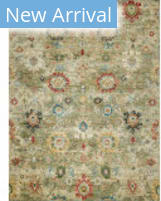 Exquisite Rugs Oxford Hand Knotted 7219 Light Green Area Rug
