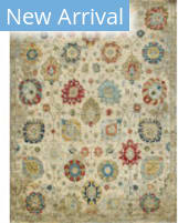 Exquisite Rugs Oxford Hand Knotted 7224 Ivory - Gray Area Rug
