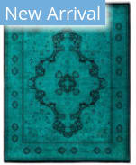 Solo Rugs Fine Vibrance Blue 8'1'' x 10'6'' Rug