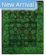 Solo Rugs Fine Vibrance Green 8'1'' x 10'6'' Rug