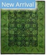 Solo Rugs Fine Vibrance Green 8'4'' x 10' Rug