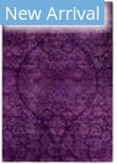 Solo Rugs Fine Vibrance Purple 6' x 8'9'' Rug