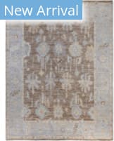 Solo Rugs Colorful Oushak Brown 8'11'' x 11'7'' Rug