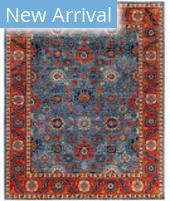 Solo Rugs Serapi Light Blue 8' x 9'9'' Rug